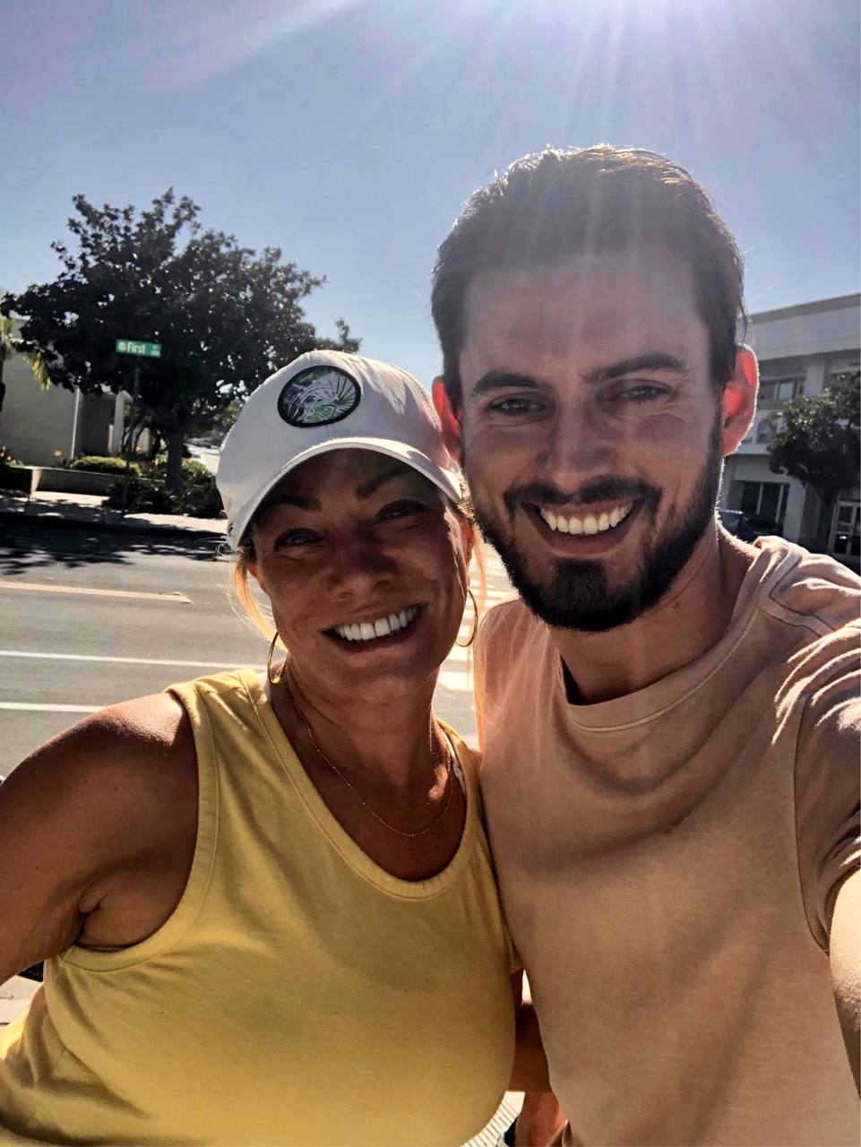 Tim Collet with Dr. Belisa Vranich